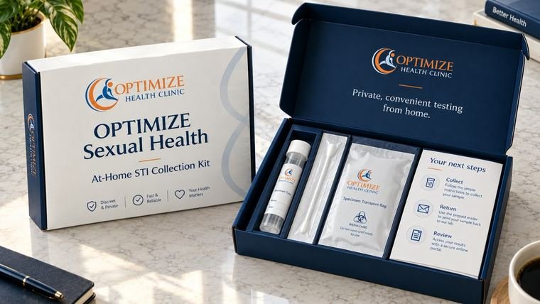 Optimize Sexual Health At-Home STI Collection Kit